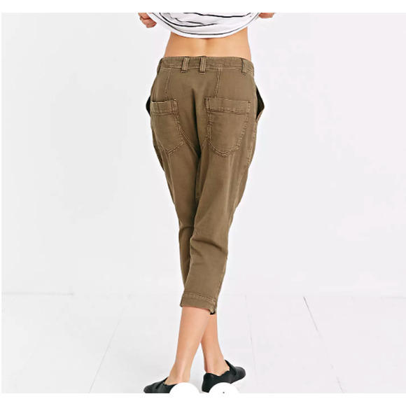 BDG Pegged Fatigue Pants Size 6 Gauze Utility Skater Grunge GORP Drop Crotch **‎ - Picture 2 of 16